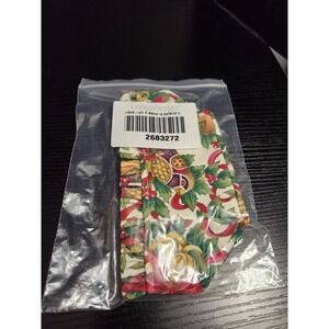 Longaberger Liner Let It Snow 12 Days‎ of Christmas Fabric Basket Accessory